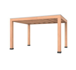 Douglas overkapping, 307 x 397 cm Verando, Living